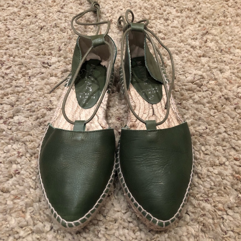 Lace-Up Espadrille Sandals